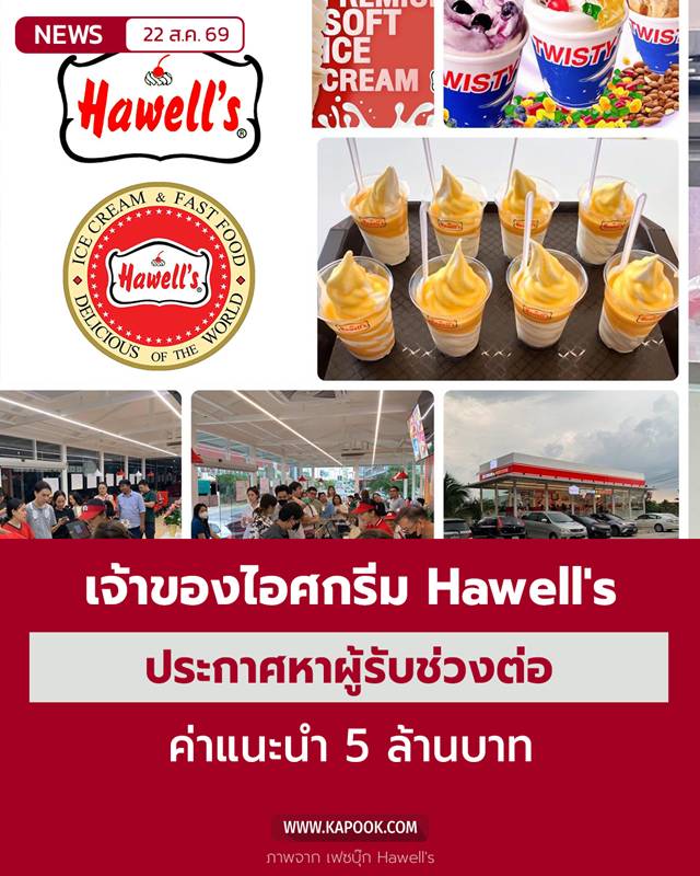 ไอศกรีม Hawell's