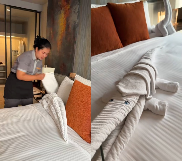 พับผ้ารูปสัตว์