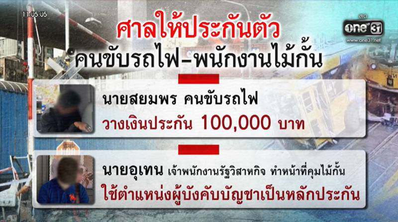 รถไฟชนรถเมล์