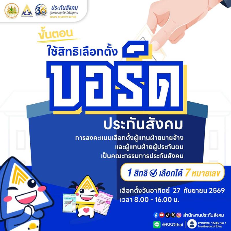 เลือกตั้งบอร์ดประกันสังคม