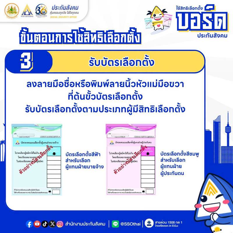 เลือกตั้งบอร์ดประกันสังคม