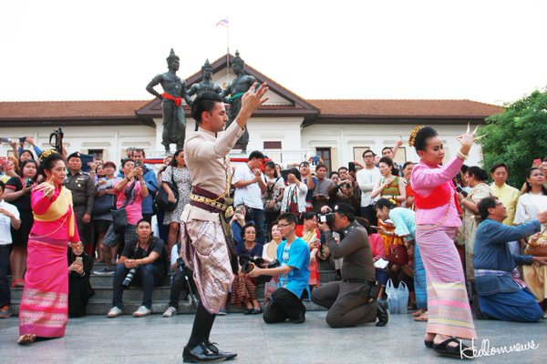 เจ้าชายอินเดีย เสด็จร่วมฟ้อนเล็บ 720 ปี เมืองเชียงใหม่