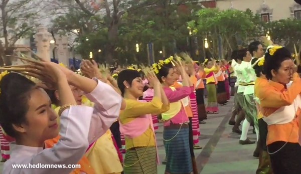 เจ้าชายอินเดีย เสด็จร่วมฟ้อนเล็บ 720 ปี เมืองเชียงใหม่