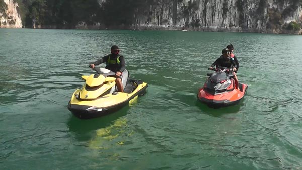 2 ผู้สูญหายจมอ่างเก็บน้ำเขื่อนรัชชประภา 