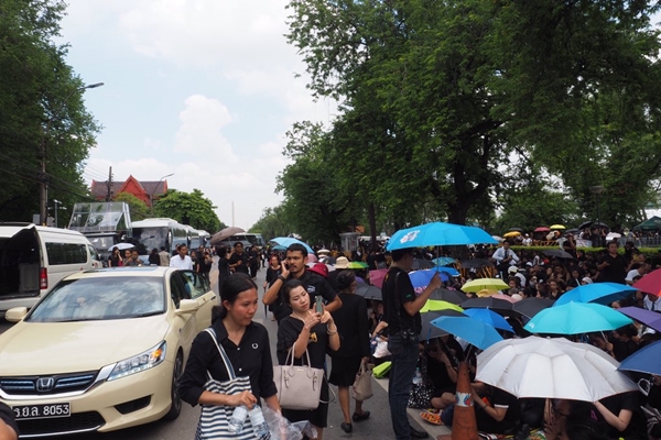 เส้นทางพิธีเคลื่อนพระบรมศพ พระเจ้าอยู่หัวในพระบรมโกศ