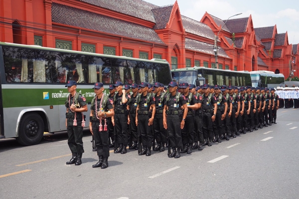 เส้นทางพิธีเคลื่อนพระบรมศพ พระเจ้าอยู่หัวในพระบรมโกศ