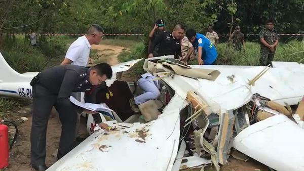 เครื่องบินเล็กตกที่ภูเก็ต