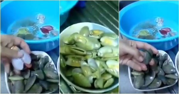 กลโกงแม่ค้าขายหอยลาย