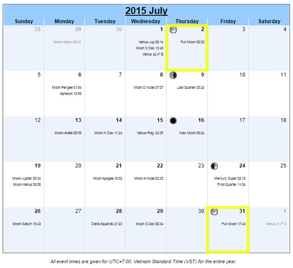 พระจันทร์สีน้ำเงิน