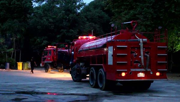 ไฟไหม้โลงศพ