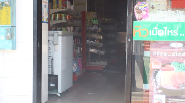 เซเว่นฯ เมืองศรีสะเกษ บึ้ม ! ระเบิดไม่หยุด พนักงาน-ลูกค้า หนีตายวุ่น