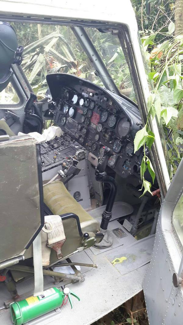 เฮลิคอปเตอร์ ตชด. ตก