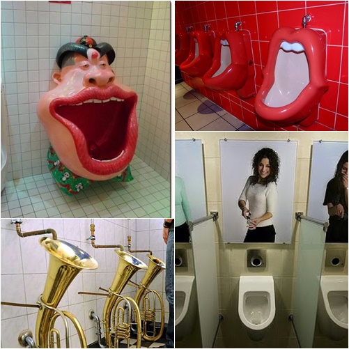 รวม 15 โถฉี่หน้าตาหลุดโลก เห็นแล้วทำเอาฉี่ขัดเลยครับ 