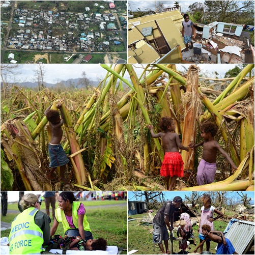 เผยภาพถ่ายสะกิดใจ วานาอูตูหลังถูกไซโคลนถล่มย่อยยับ