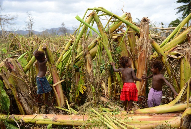 เผยภาพถ่ายสะกิดใจ วานาอูตูหลังถูกไซโคลนถล่มย่อยยับ