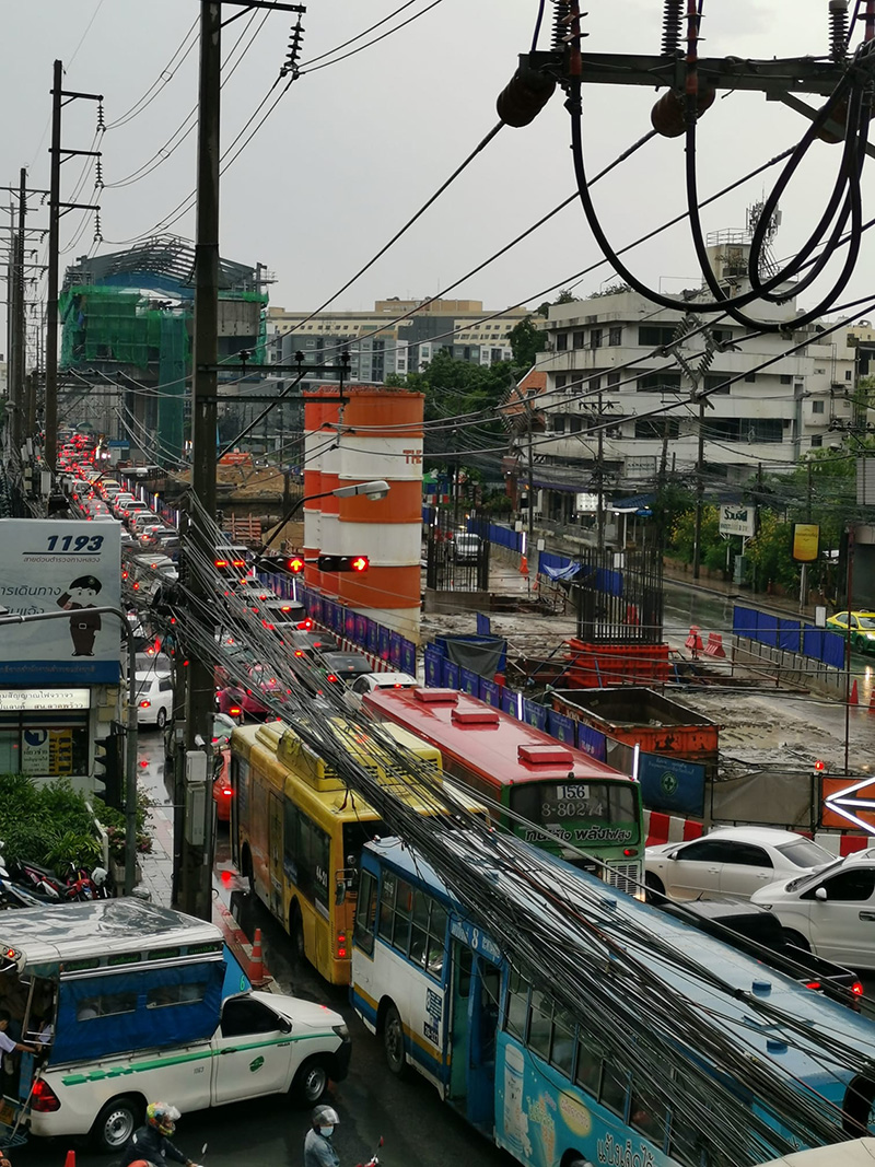 ฝนถล่มกรุง