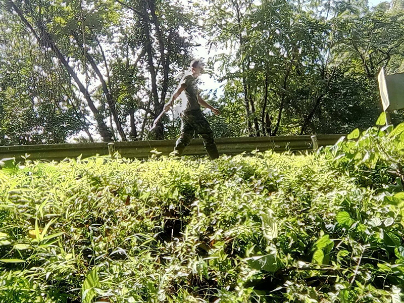 จวกสนั่น เขาสกปรับพื้นที่