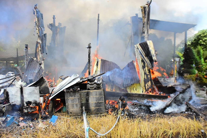 ภาพข่าว ไฟไหม้
