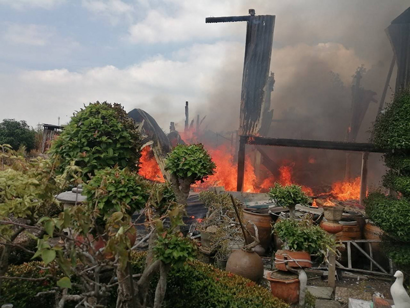 ภาพข่าว ไฟไหม้