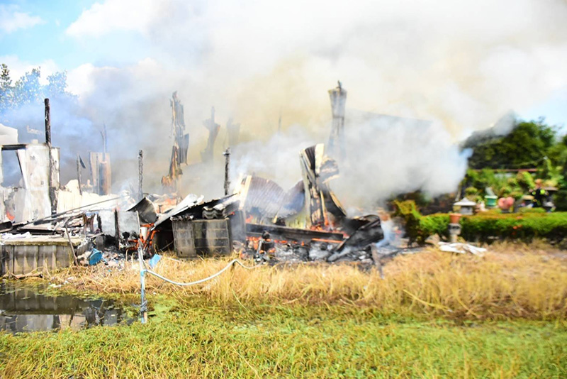 ภาพข่าว ไฟไหม้