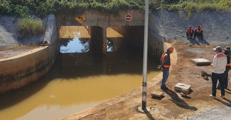 น้ำท่วมอุโมงค์