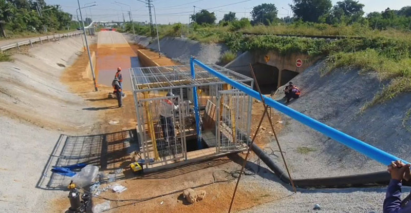 น้ำท่วมอุโมงค์