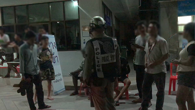 วัยรุ่นตีกันในโรงพยาบาล