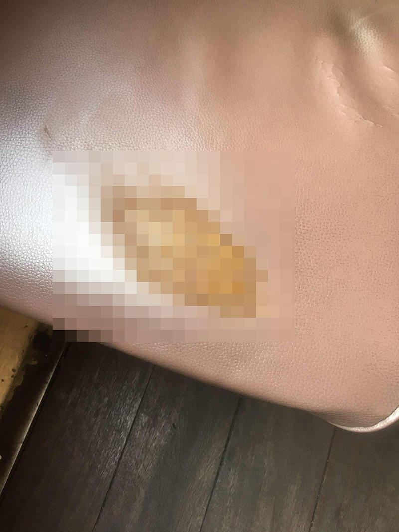  อึแตกใส่เบาะรถเมล์