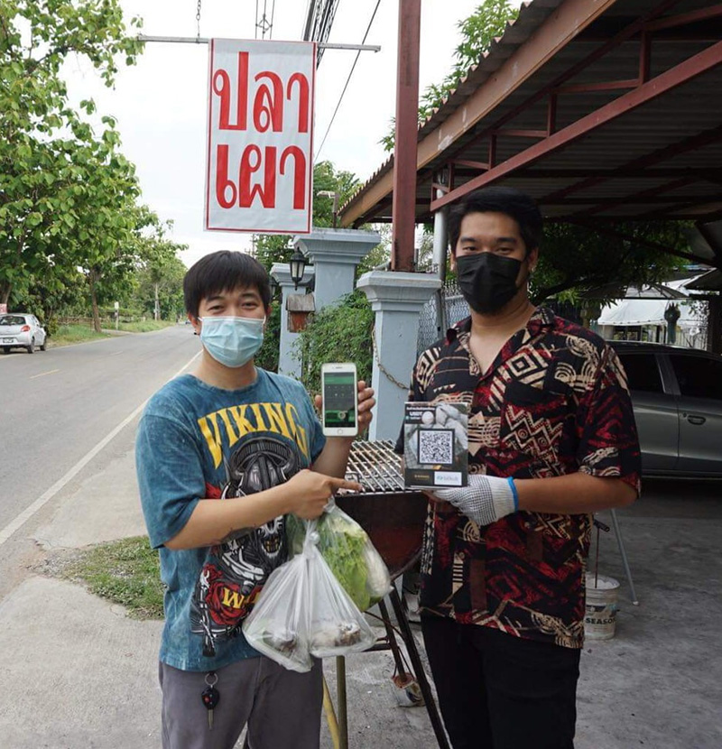 ร้านปลาเผา เปิดให้ลูกค้าจ่ายเงินค่าอาหาร ด้วยคริปโตเงินดิจิทัล
