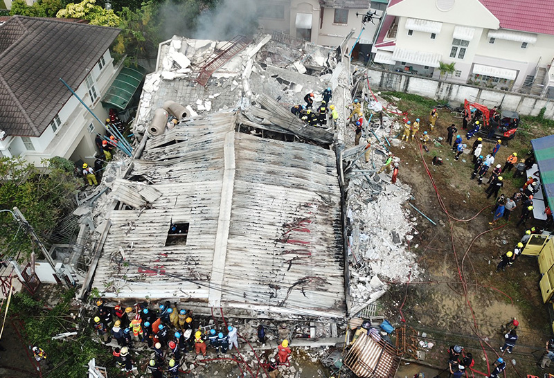 เร่งตรวจกล้องสืบต้นตอไฟไหม้บ้าน เอ มินเนี่ยน 