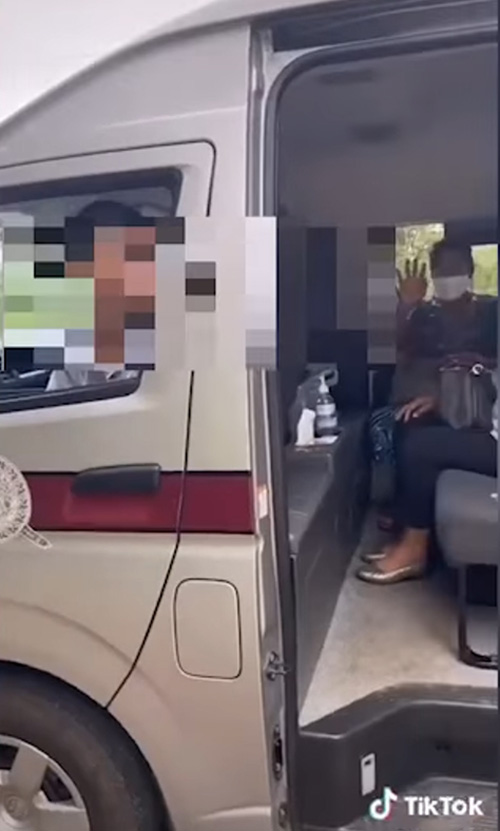 เพจดังแฉคลิปนายตำรวจหนุ่ม ใช้รถตู้หลวงไปขอหมั้นสาว  