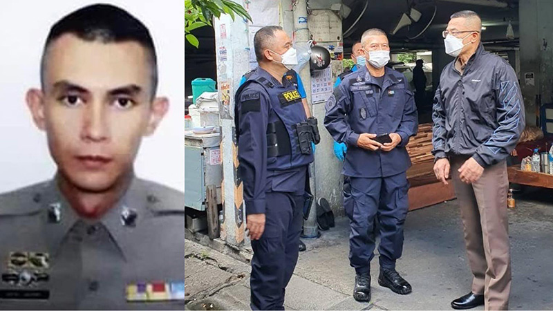 ในหลวง ทรงรับ ส.ต.ต. เดชวิทย์ คฝ.ถูกยิงในแฟลตดินแดง