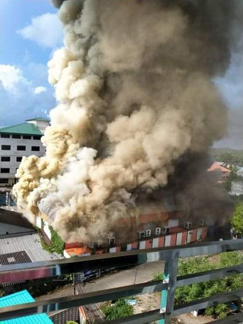 ไฟไหม้ผับดังกลางเมืองระยอง