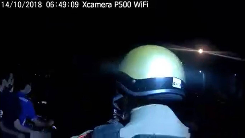 เปิดคลิปชัด ๆ วินาทีน้องฟลุ๊ครถล้ม 