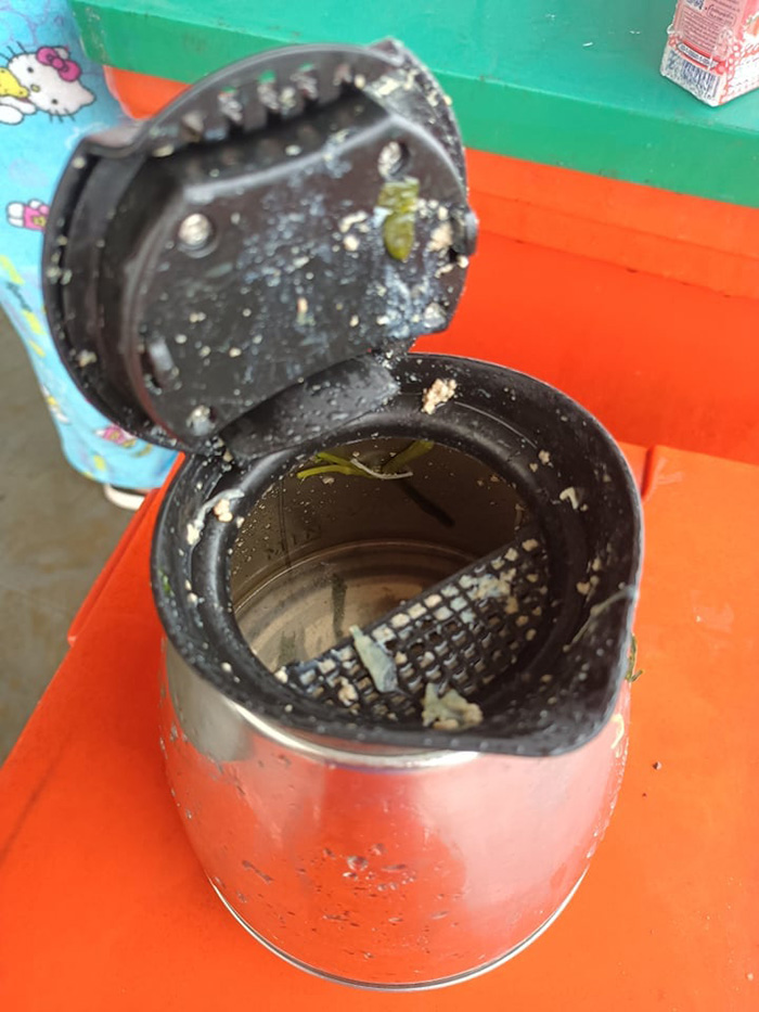 รีสอร์ตภูทับเบิกเซ็ง ลูกค้าทำชาบูในกาต้มน้ำร้อน 