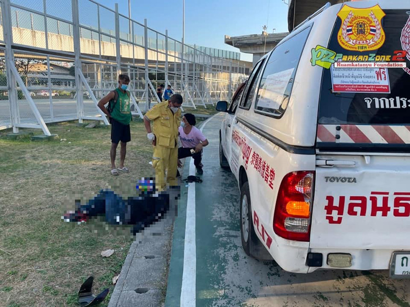 หนุ่มซิ่งบิ๊กไบค์ออกทริป แหกโค้งสะพานภูมิพล 