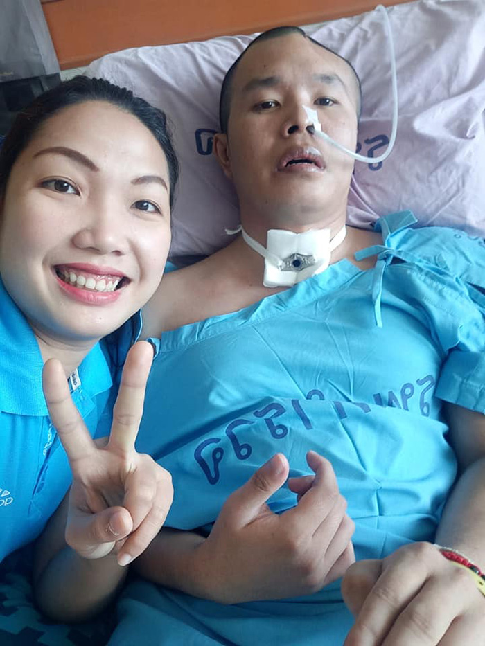 หมู่อี๊ด ตำรวจโดนยิงสาหัส จากเหตุกราดยิงโคราช