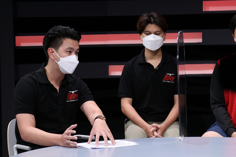 เปิดใจทีมโดรนฮีโร่ช่วยหาวาล์วปิดถัง