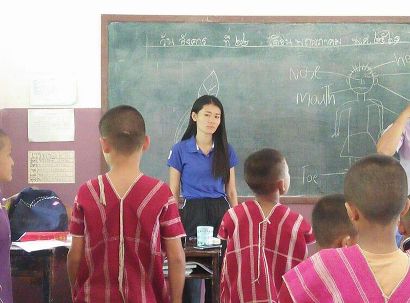 ครูดอยป่วยเนื้องอกปีกมดลูก