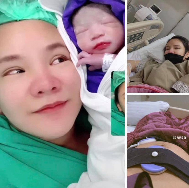 น้องเนย สายธาร เผยภาพลูกสาว 