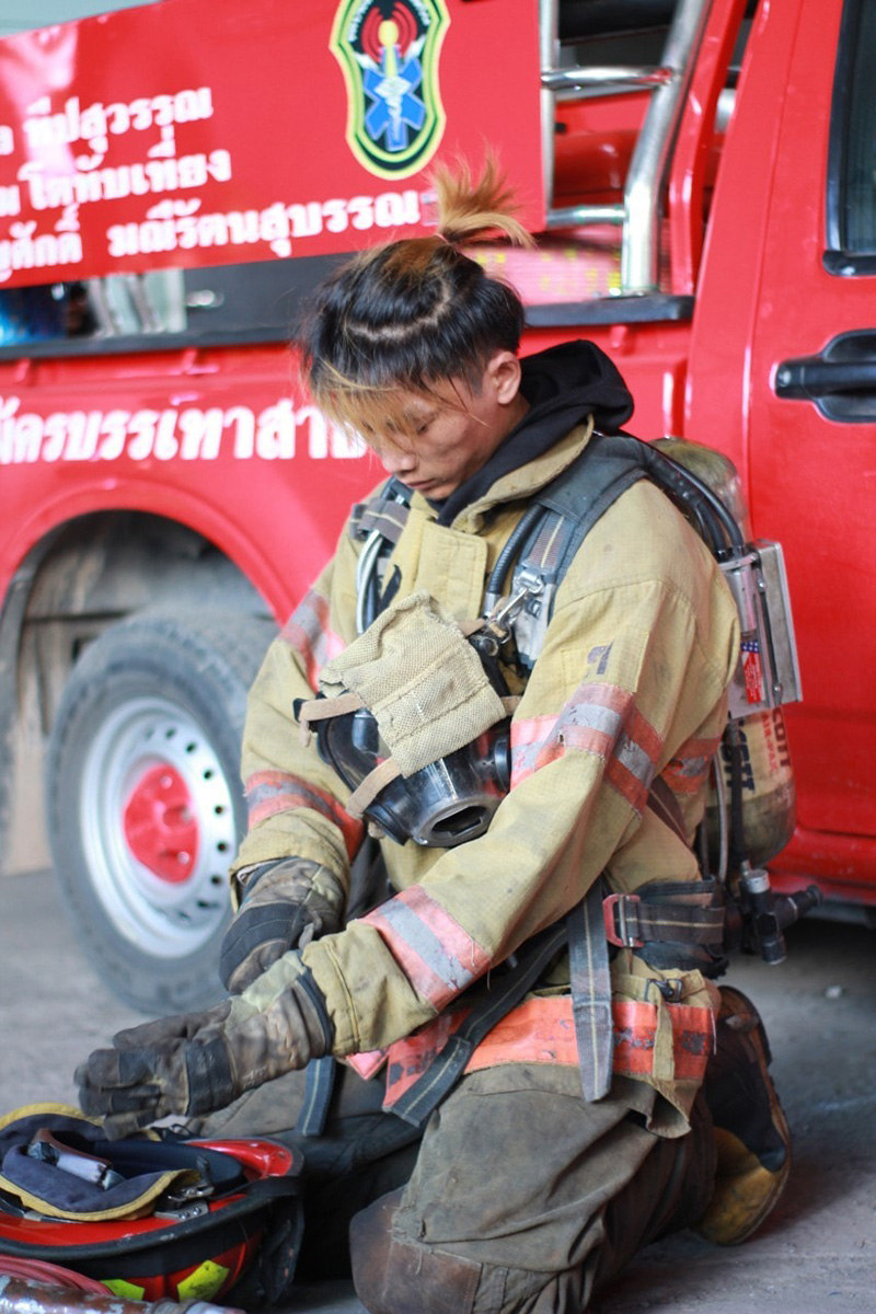 วีรบุรุษนักดับเพลิงวัย 19