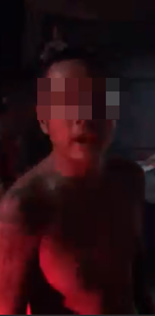 ชายกร่างจัด ฉุนตำรวจเข้าระงับเหตุ 