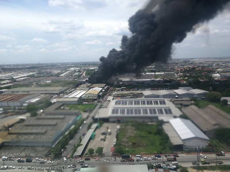 ไฟไหม้โรงงาน