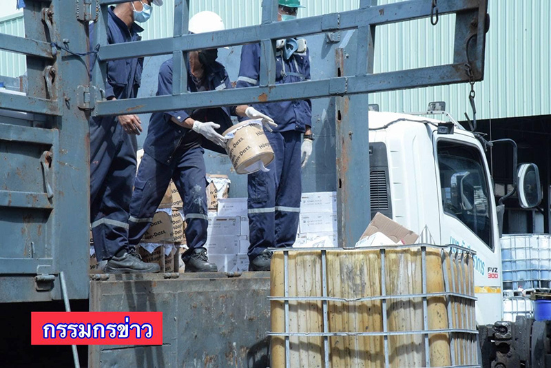 เผาทำลายไอศกรีมดัง Häagen-Dazs 