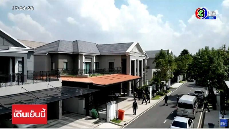 ค้นหมู่บ้านหรู แก๊งจีนเอี่ยว ตู้ห่าว ตะลึง กว้านซื้อ 50 หลั