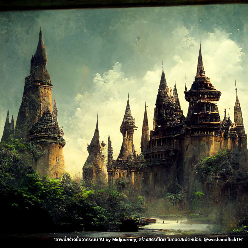 เมื่อให้ AI วาดโรงเรียนฮอกวอร์ตเวอร์ชั่นไทย