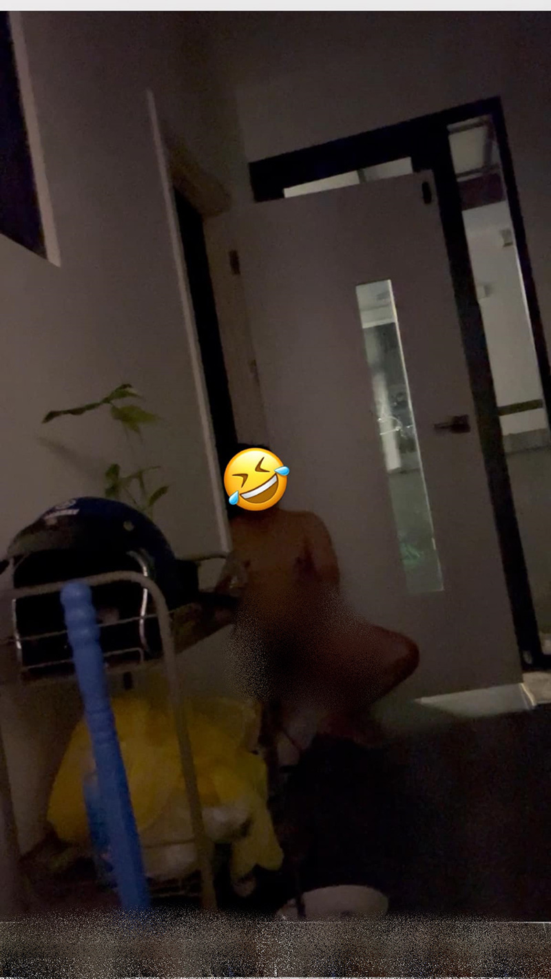 ไรเดอร์สะพรึง ! ลูกค้าแก้ผ้าชักกะดิ้วโชว์