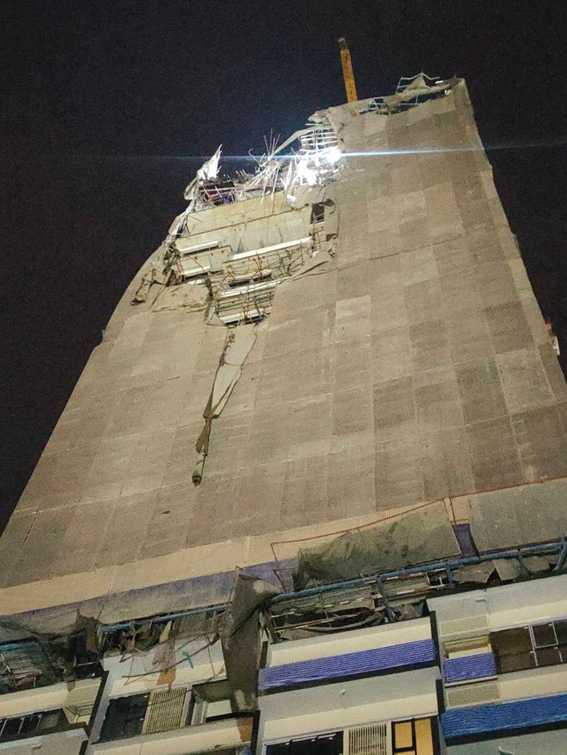 บริษัทรับเหมา แจงเหตุนั่งร้านทรุดจนคนงานตกชั้น 27 ดับ