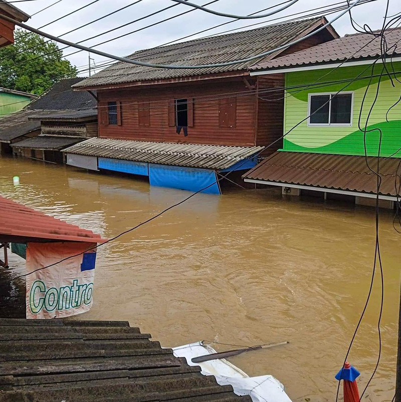 ระยองน้ำท่วม