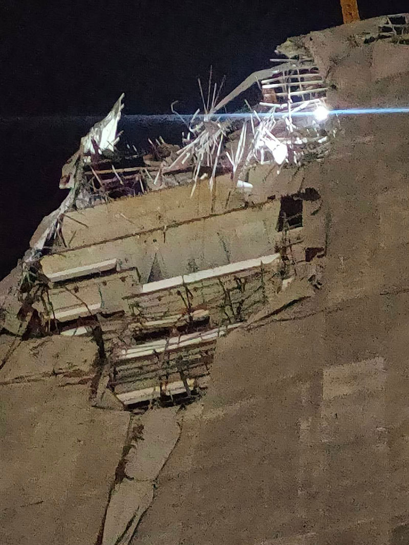 บริษัทรับเหมา แจงเหตุนั่งร้านทรุดจนคนงานตกชั้น 27 ดับ